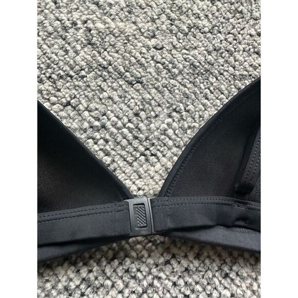 TRIANGL Black Mesh Ollie Bikini Top - Medium - Picture 7 of 7